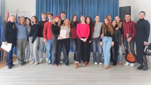 Druženje s učenicima Humanističke gimnazije povodom Valentinova
